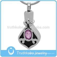 unique 22k gold cremation jewelry cat memorial jewelry amethyst pendant cremation jewelry necklace